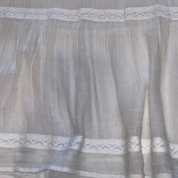 Denim & Supply Ralph Lauren L Peasant Bohemian Southwest Cap Sleeve Pullover Top - Picture 13 of 16